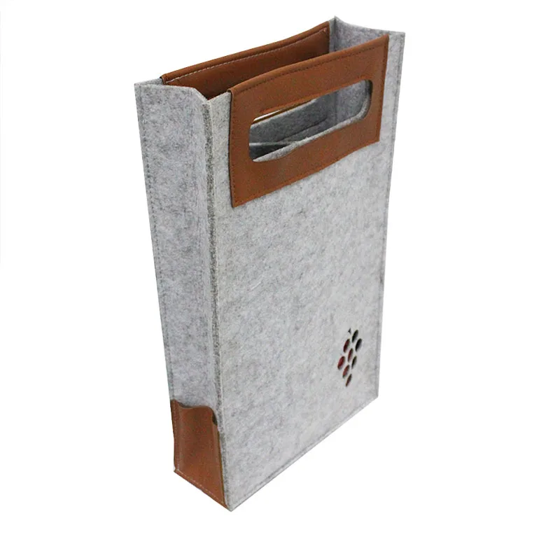 big capacity   Felt wine bottle gift bag