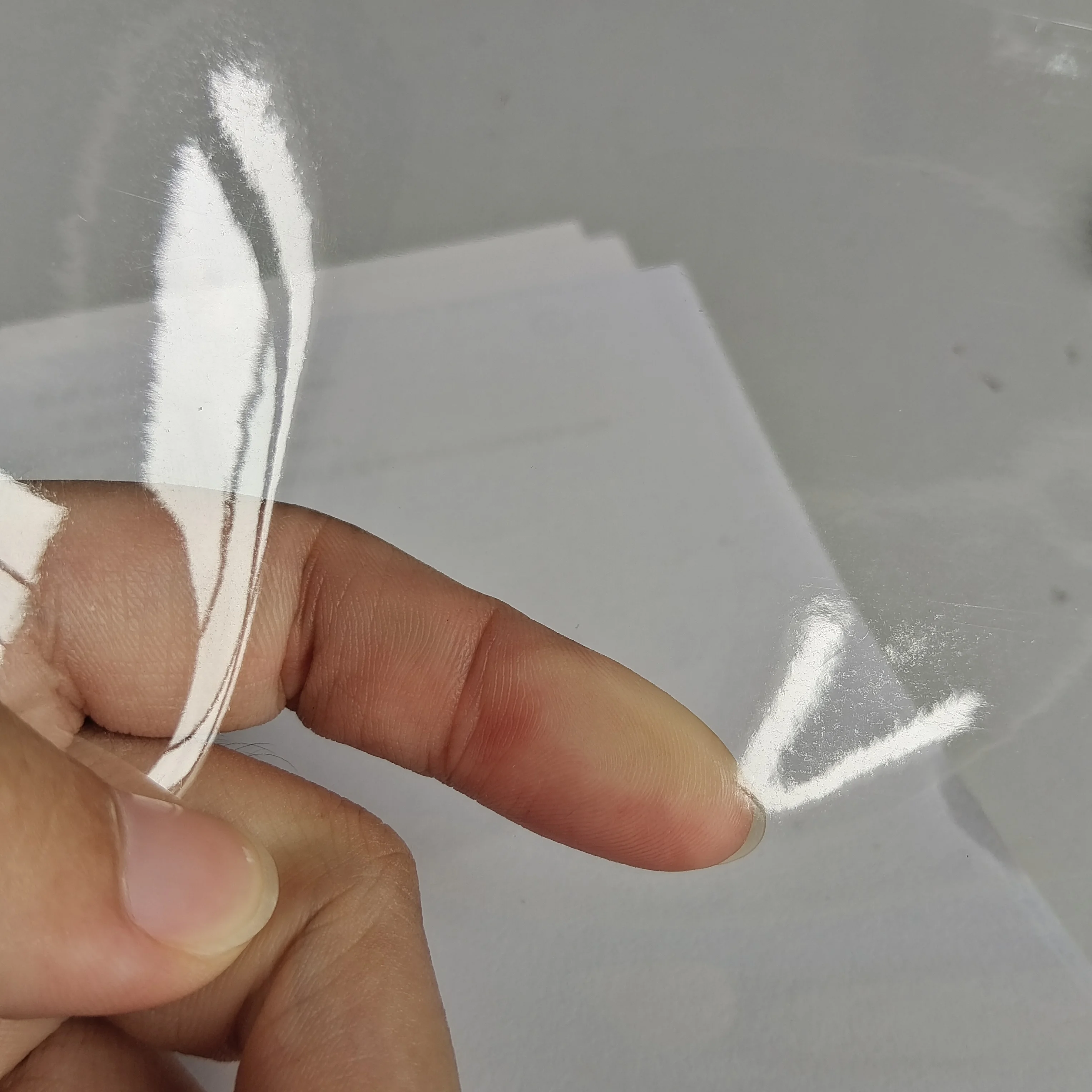 Waterproof super clear pvc soft film rolls