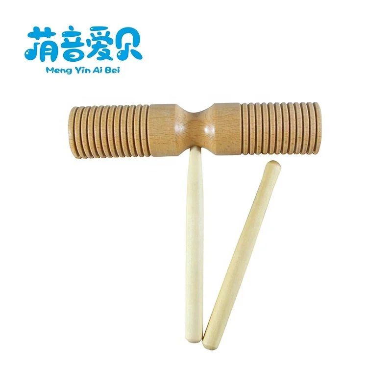 wood tone block agogo orff percussion  instrument