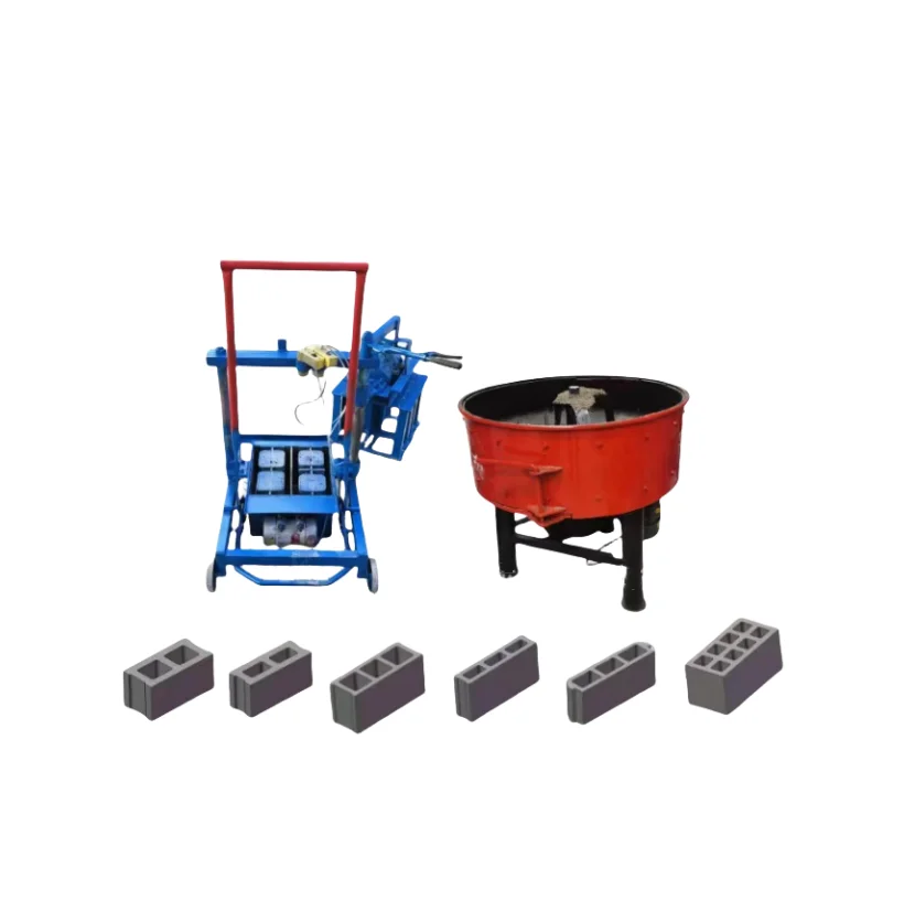 2-45 cement block machines mobile hollow solid concrete sand cement brick block making machine molds in cameroon