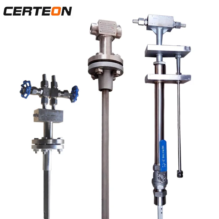 Industrial SS316 stainless steel Verabar Flow Meter for High Temperature High Pressure