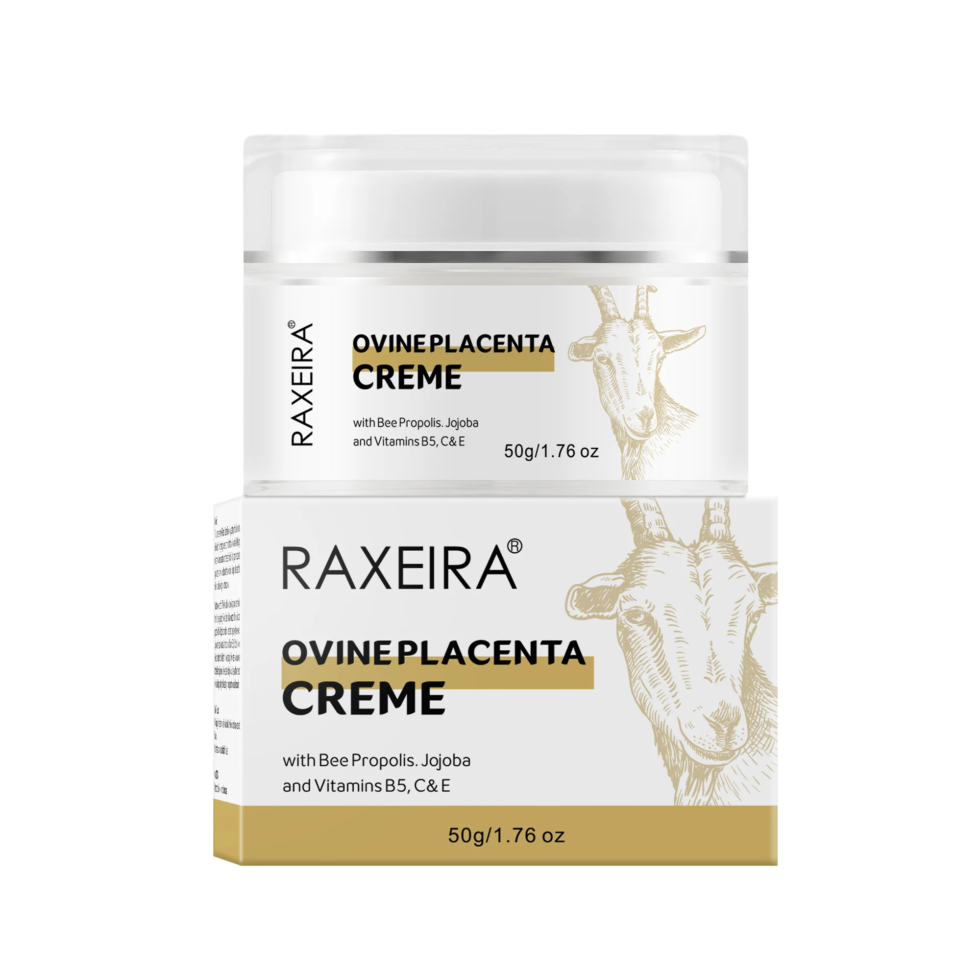 Best Sale Sheep Placenta Cream Skin Care Products Private Label Organic Sheep Placenta Extract Anti-wrinkle Cream