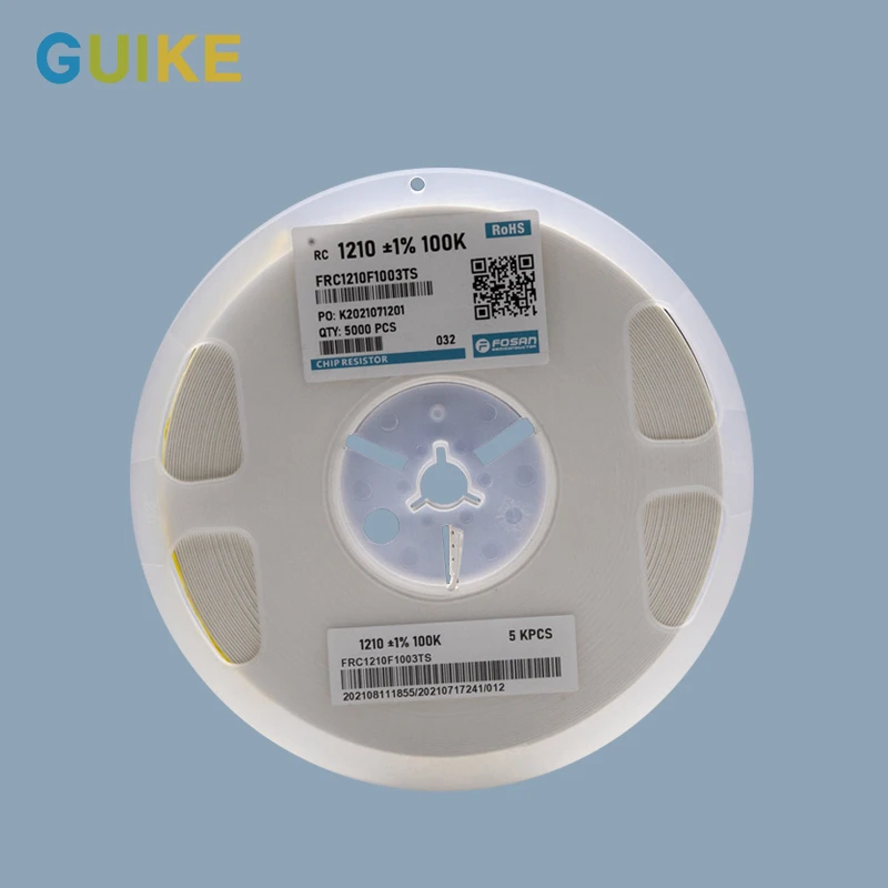 1210 +-1% 100K Metal Oxide Film Smd  220 Ohm All Size Resistance Smd Resistors Camera Module Throught Hole Chip Resistor