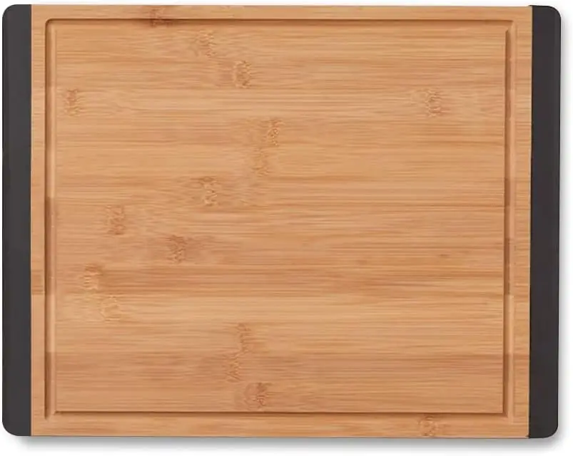 Non-slip Bamboo Chopping Board With Juice Tank Organic Sustainable Quality Bamboo And Wood Quality Chopping Blocks