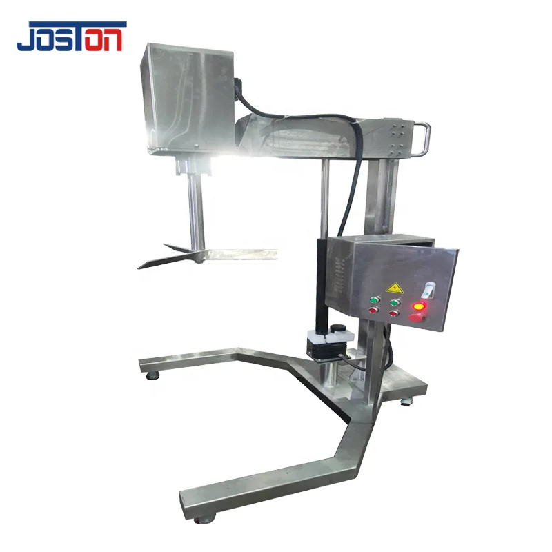 JOSTON shampoo shower jelly laundry detergent homogenizer jam paste emulsion high shear mixer tank pneumatic lifting machine