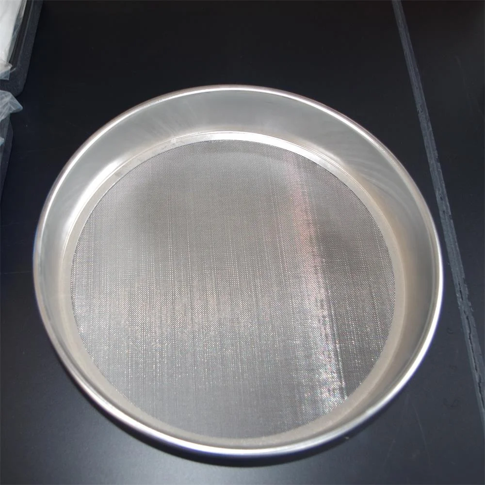 standard sand testing sieve  1mm mesh size test sieve  soil sieve