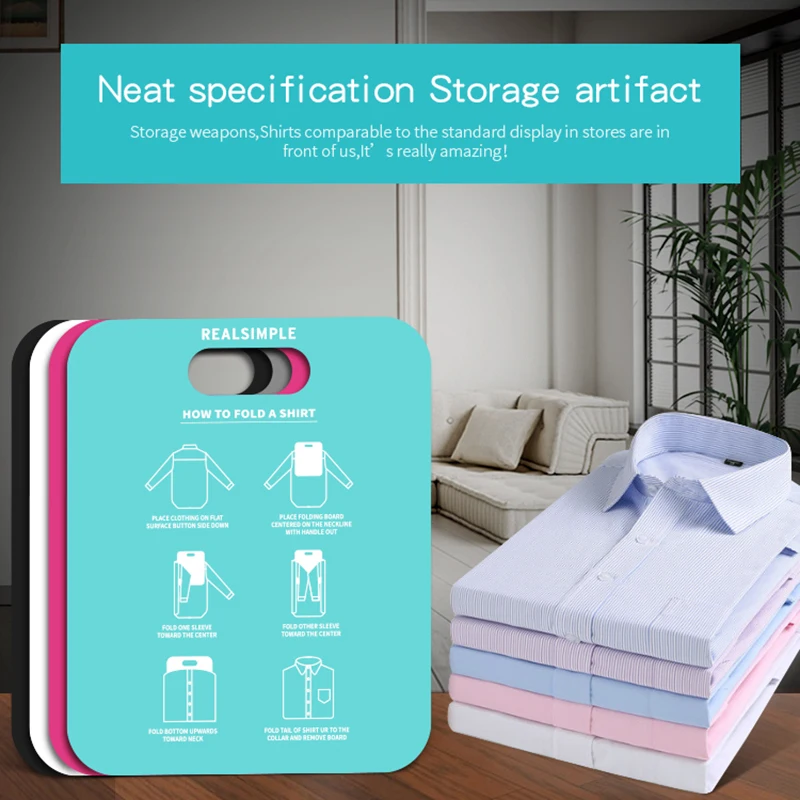 Convenient Stacking Board Clothes Folding Tool for Adult