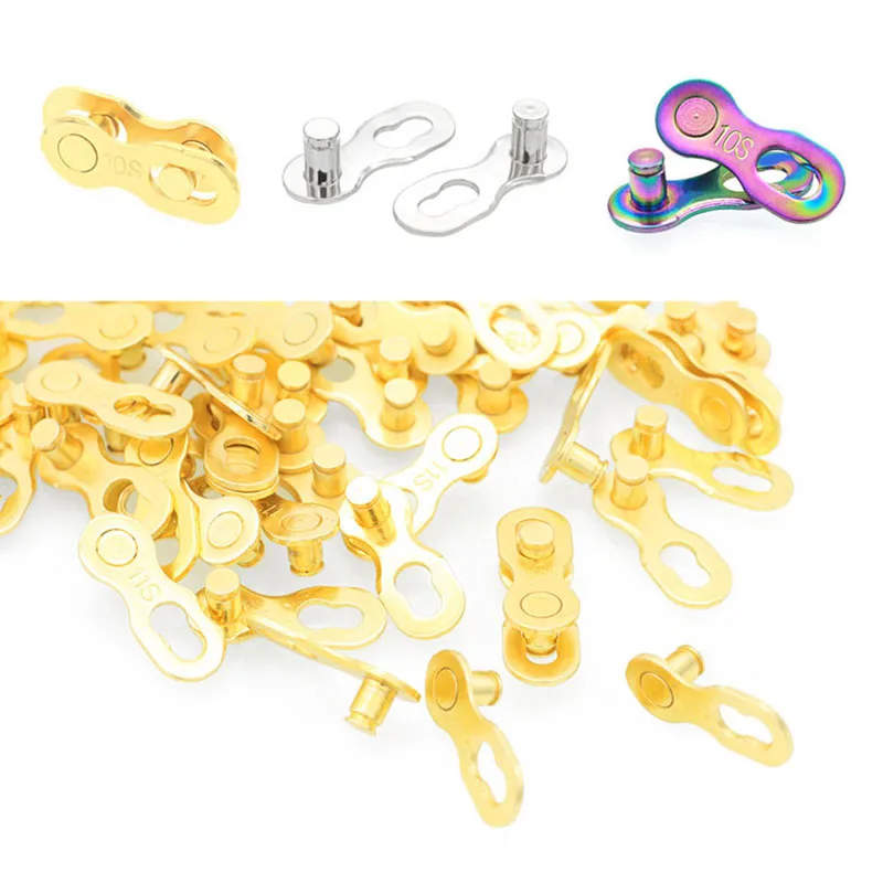 RANAGO Steel Bike 6-12S Chain Magic Buckle For MTB Road BMX Folding Cycling Buckles Replacement 5 Pair Or 10 Pair Each Box