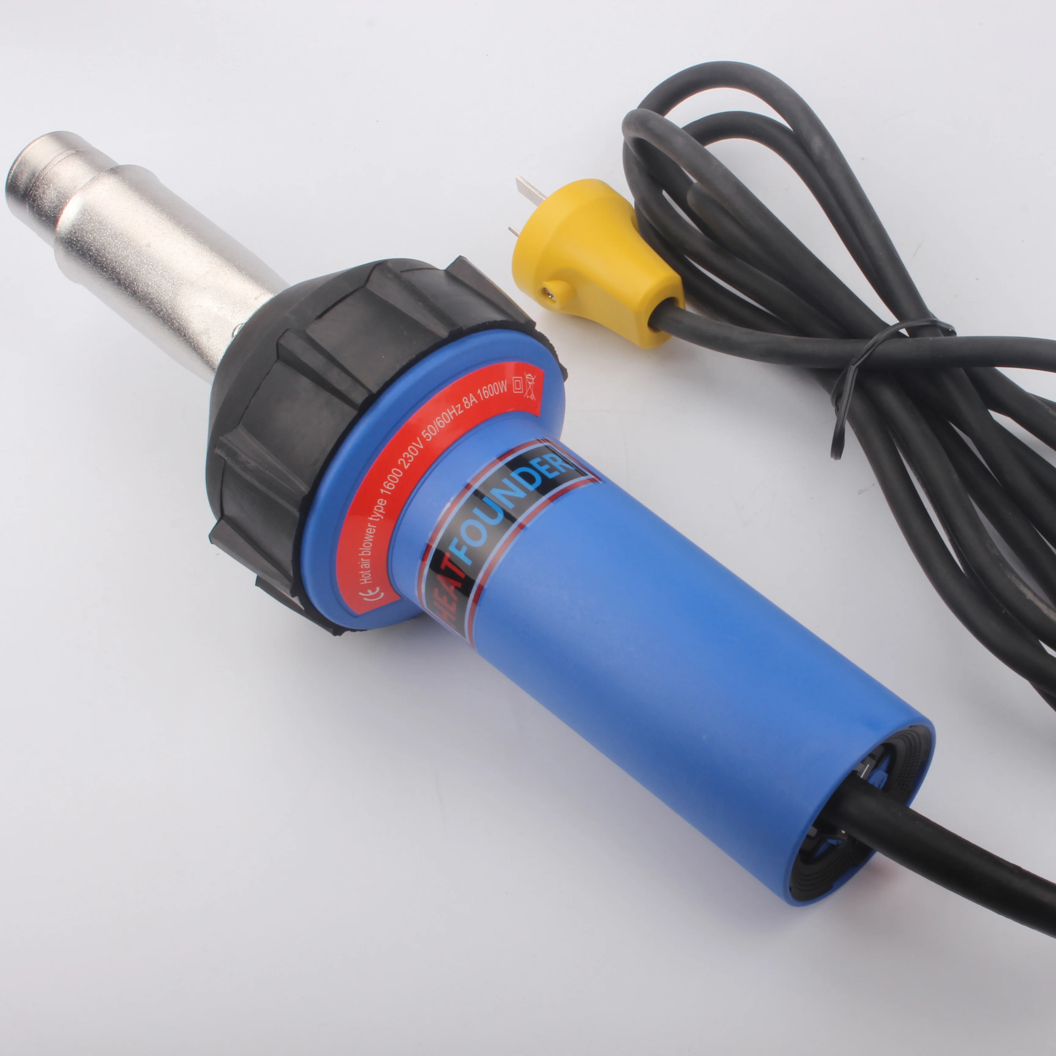 HEAT FOUNDER Professional 120V 230V 1600W 3400W Hot Air Weld Heat Gun For Tarpaulin, PVC BannerWelding