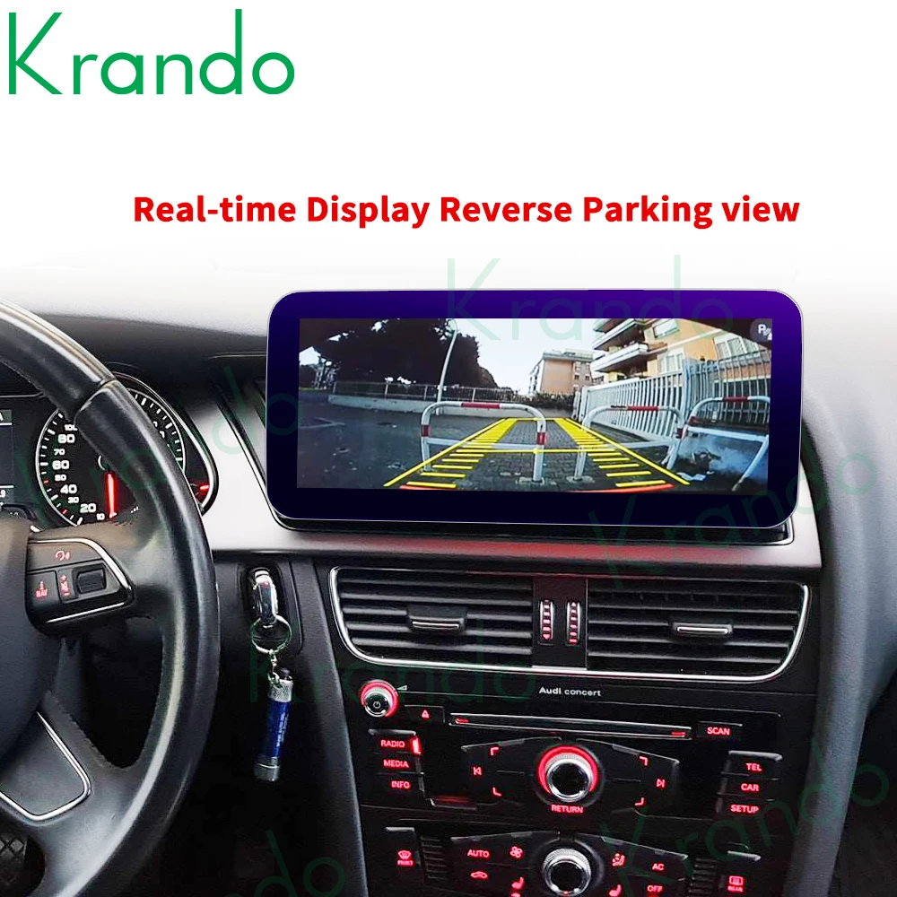  Krando Android 10 0 4G 128 г 25 'IPS экран автомобиля радио плеер Navi для Audi A4 A4L A5 2009-2016 аудио GPS