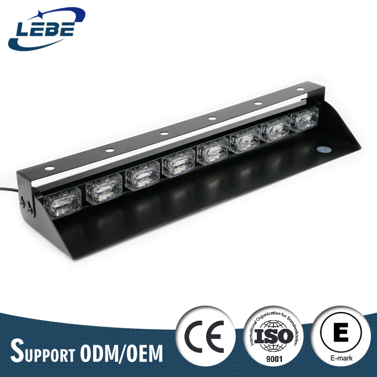 Super bright suction mount dashboard emergency 12v led dash lights