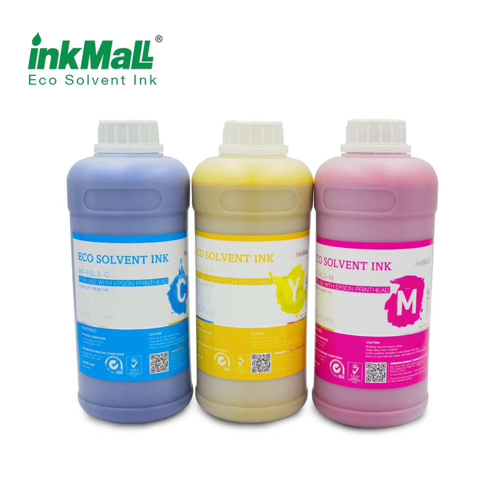 InkMall Good Flunency Taiwan Jestbest DX5 Eco Solvent Inkjet Ink for Forni Wide Format Eco Solvent Printer