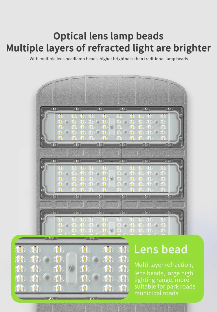 Aixuan Die Cast Aluminum OEM/ODM Housing Outdoor Lighting IP66 Waterproof Streetlight 100 150 200 250 Watts Led Street Lights