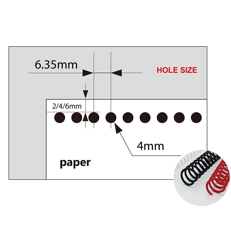 EC8706 electric punching and electric spiral coil binding machine