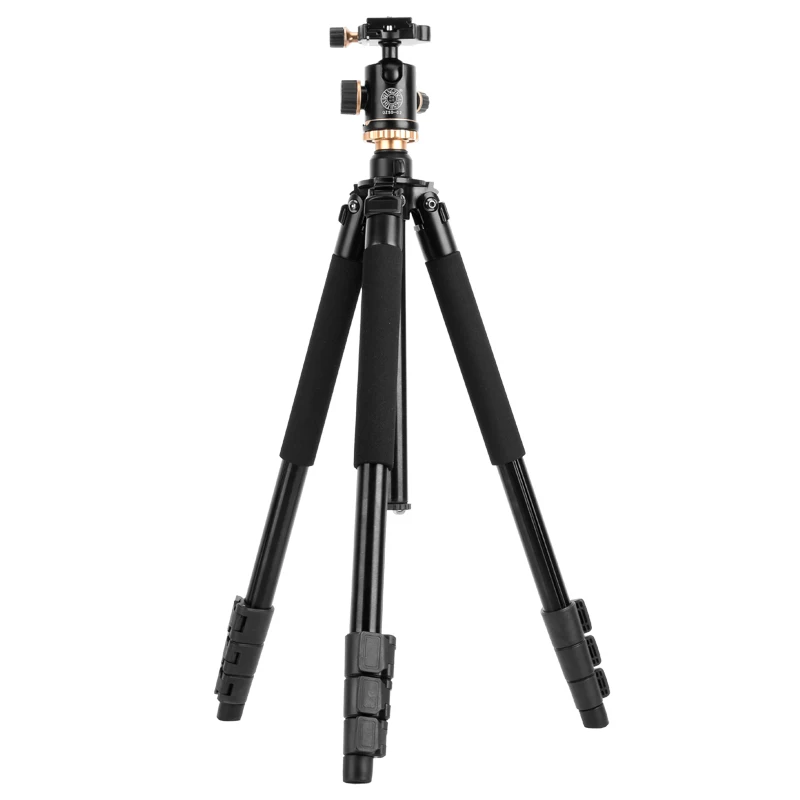 QZSD Digital Aluminum stand Flexible Camera Stative Adjust Durable finishing rod professional heavy duty video tripod