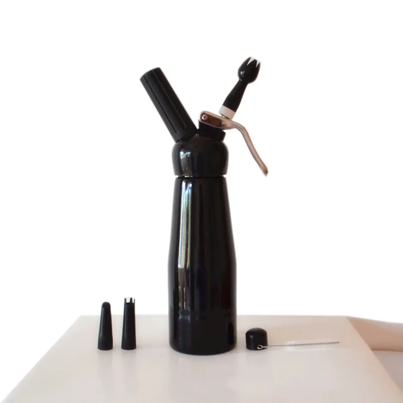 500 мл Алюминиевый смеситель для крема, мини-машина для крема, пистолет-распылитель для декорирования тортов молочной пеной