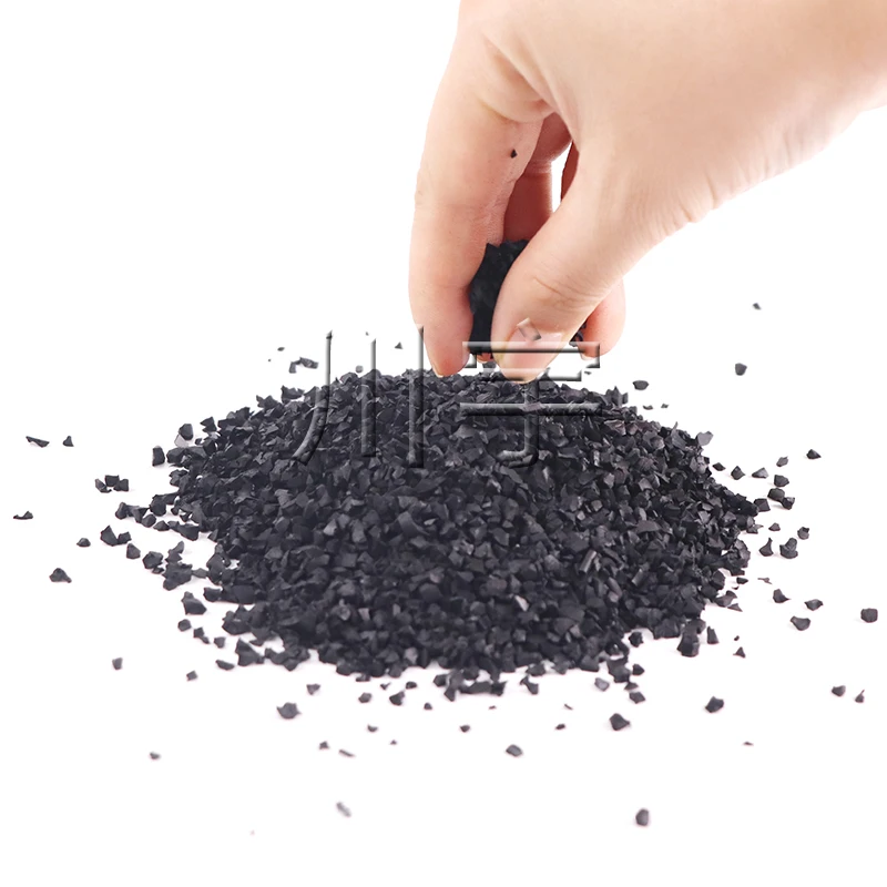 High Quality Recycled SBR  Black Rubber Granules For Football Field Artificial Grass