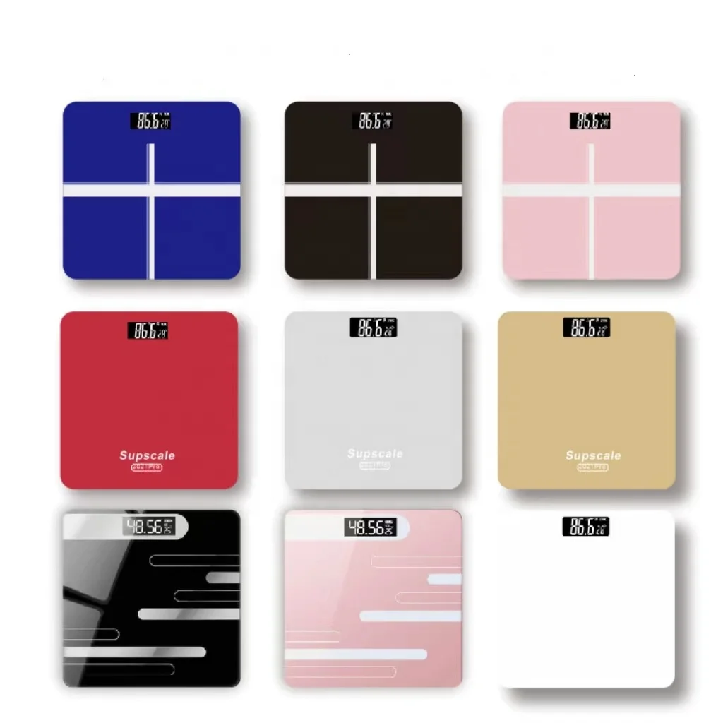 180kg 396lb Personal Electronic Digital Scale Smart Body Weighing Scale with Battery Charging OEM