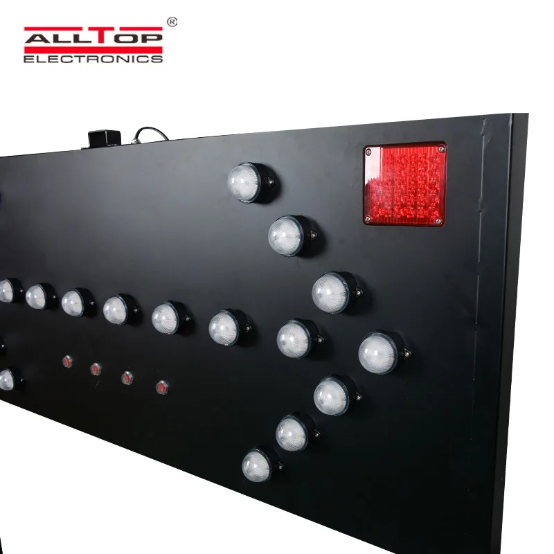  ALLTOP IP65 водонепроницаемый беспроводной энергосберегающий уличный 12 Вт светодиодный солнечный предупреждающий
