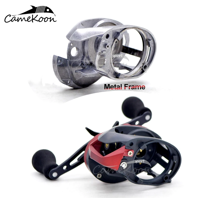 
7.2:1 gear ratio saltwater fishing metal body baitcasting reel 