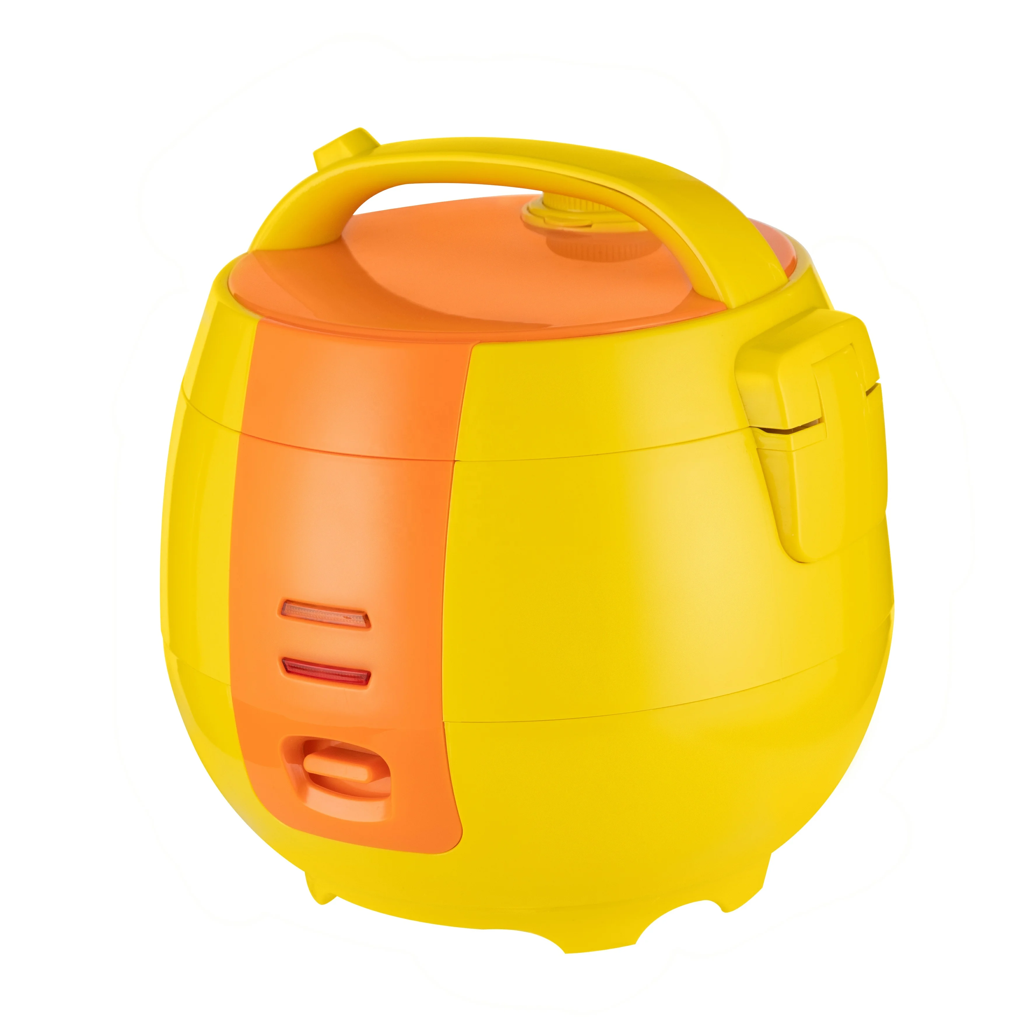 Wholesale 1.2L One-key Control Buttons Spherical Electric Mini Rice Cookers for Household Plastic Cylinder 500W Free Spare Parts