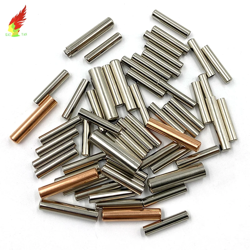 5x45mm Stainless Steel Brass End Closed Tube Temperature Sensor  Probe Housing Metal