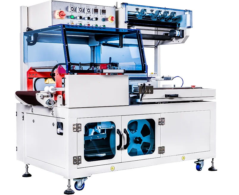Pizza Box Shrink Wrap Packaging Machinery Confectionery Cosmetic DVD Tunnel Packing