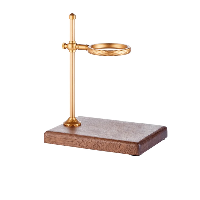hand drip pour over coffee filter holder coffee filter paper rack Wood