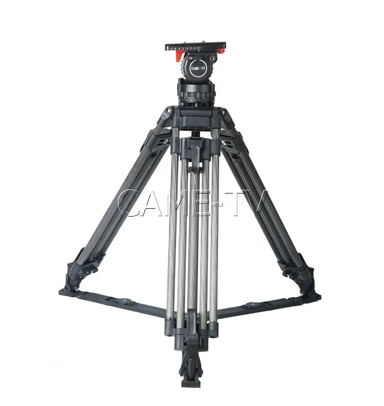 CAME-18T PRO Carbon Fiber Fluid Head Tripod For URSA FS7 Etc. Camera Video Tripod