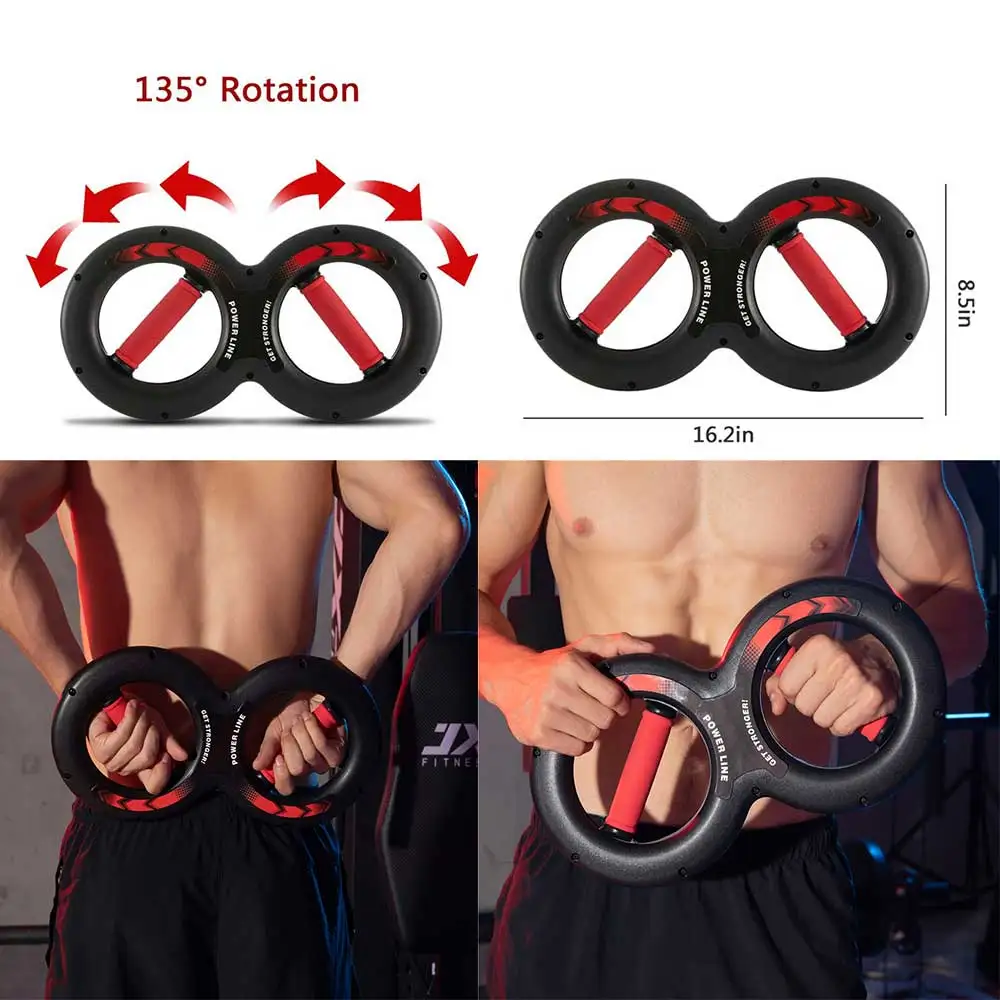 New 2021 durable 8 Shape 10kg-30kg Enhanced Edition Springs Power Wrists Arm Wrist Forearm Strength Force Exerciser