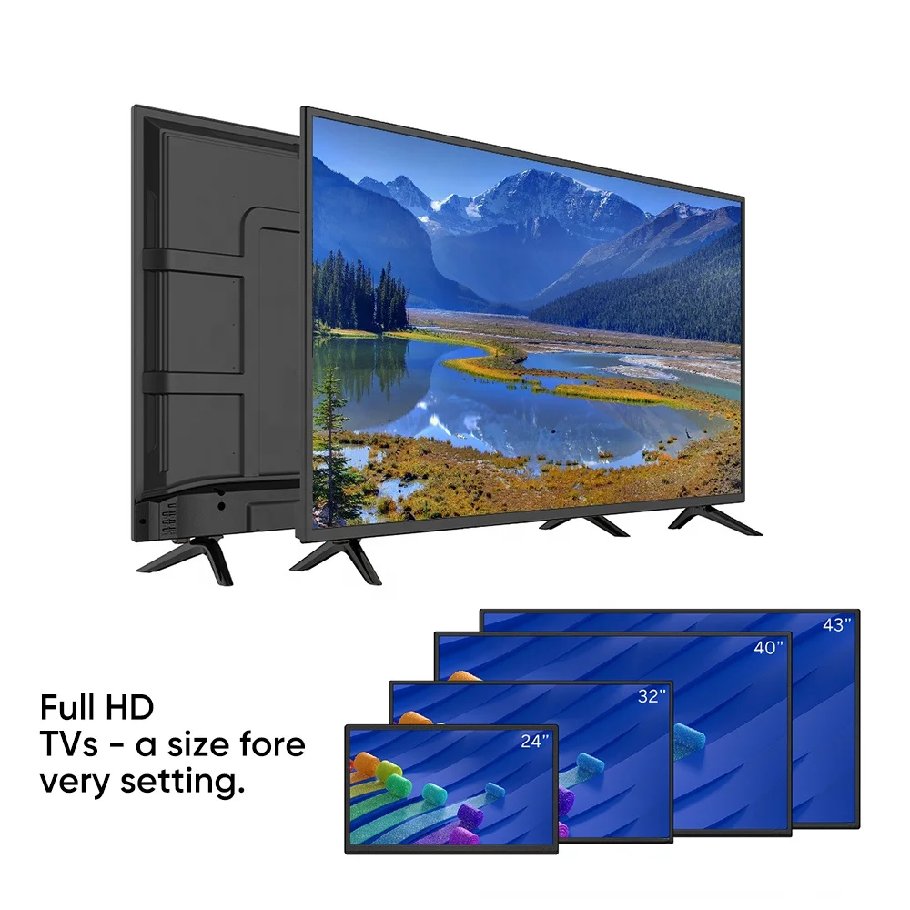 Android Operation System 4K UHD Smart TV 50 65 Inches Full HD Television with WIFI