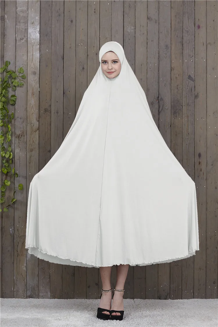 Yibaoli Factory Supply good quality jersey sleeveless jilbab khimar long muslim women