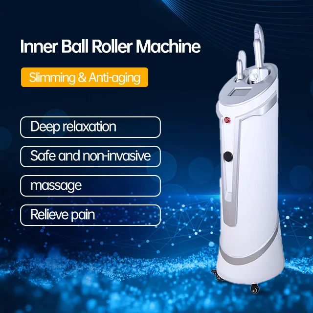 Non-invasive Professional 2 in 1 Skin Tightening Body Shaping Machine Fat Removal Weight Loss Inner Ball Roller Slimming Machine