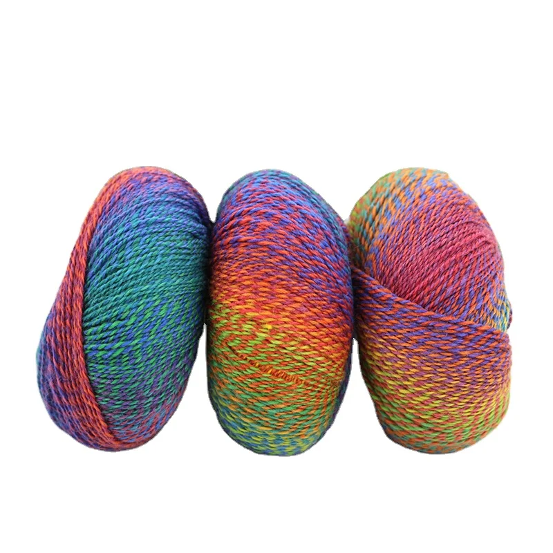 Shanghai SMB High Quality Colorful Island Yarn For Hand Knitting