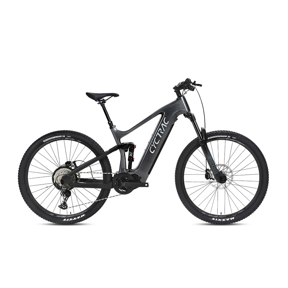 CYCTRAC 48 В 750 Вт углеродистая полная подвеска Электрический горный велосипед eMTB двойная Карбон 29