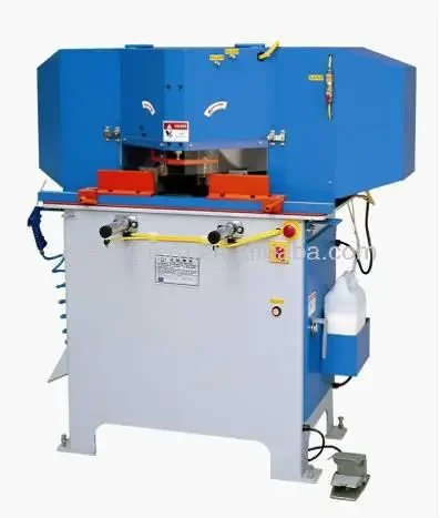 PVC UPVC Profiles Double Head Cutting Saw Machine Window Door Making Machine 45 Degree Cutter Factory Price Provided 3HP 2P 410