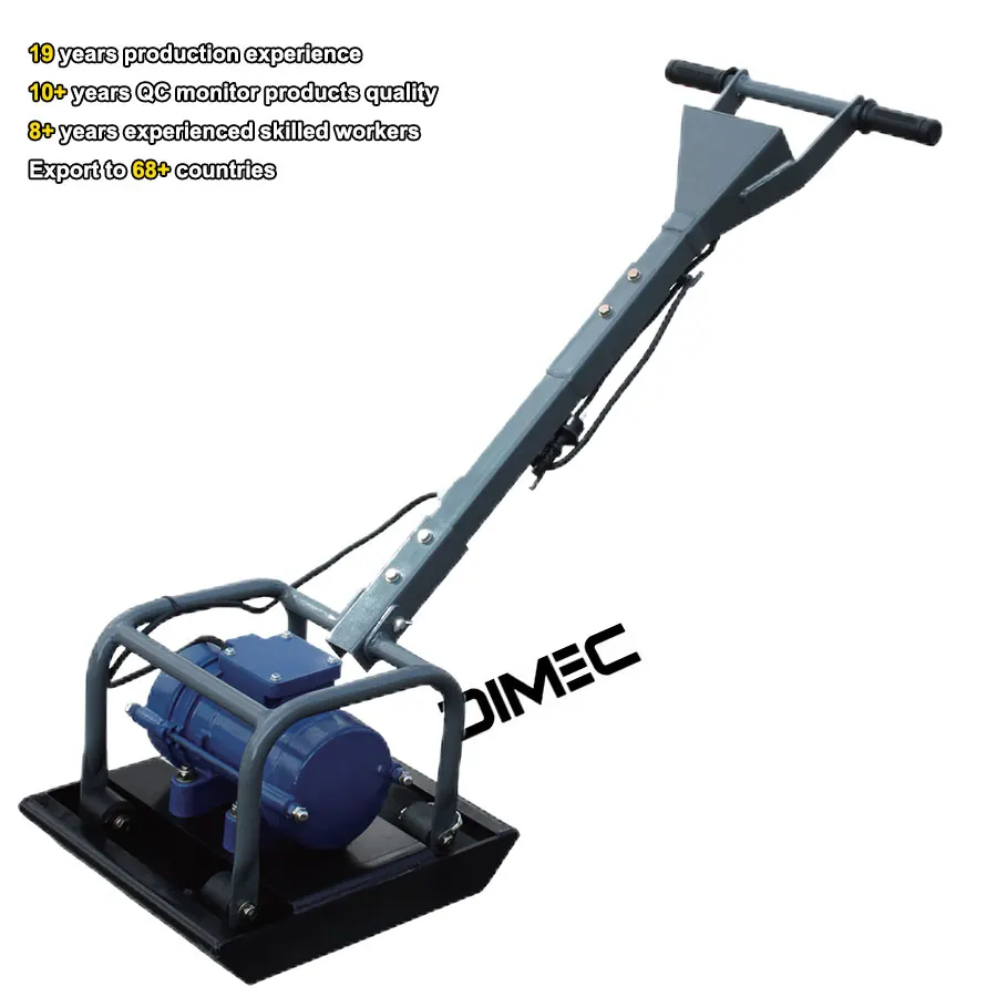 PME-C40E 40KG Small Compacting Machine Handle Vibratory Soil Electric Plate Compactor