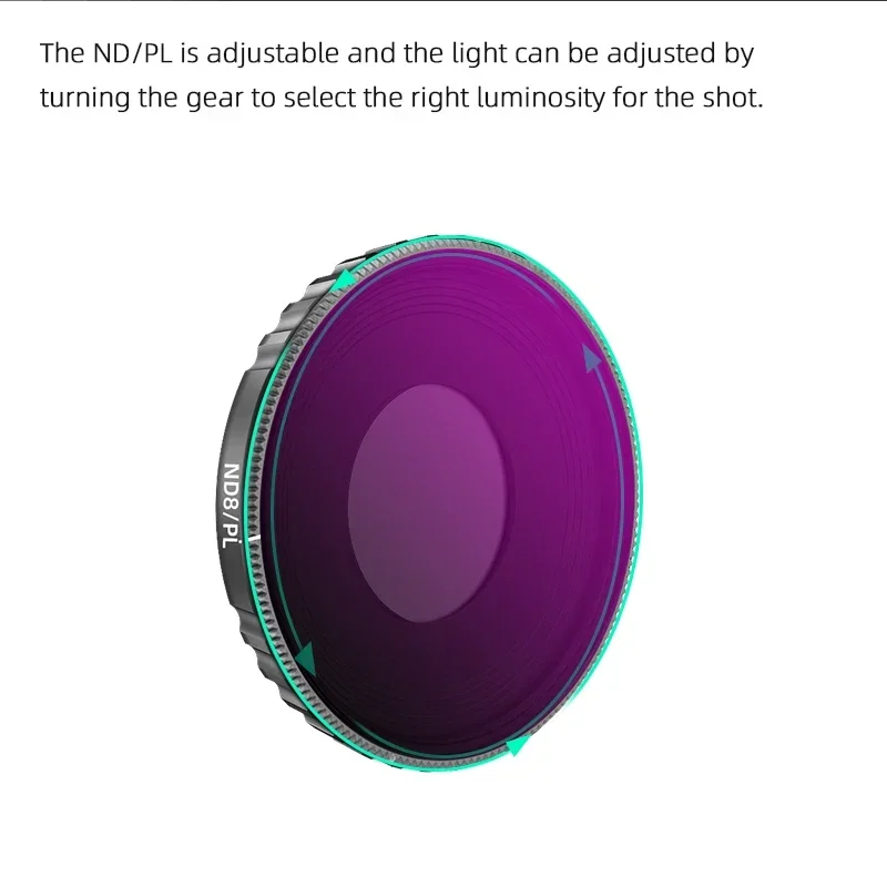 BRDRC ND Filter For DJI Osmo Action 4 Lens Protector