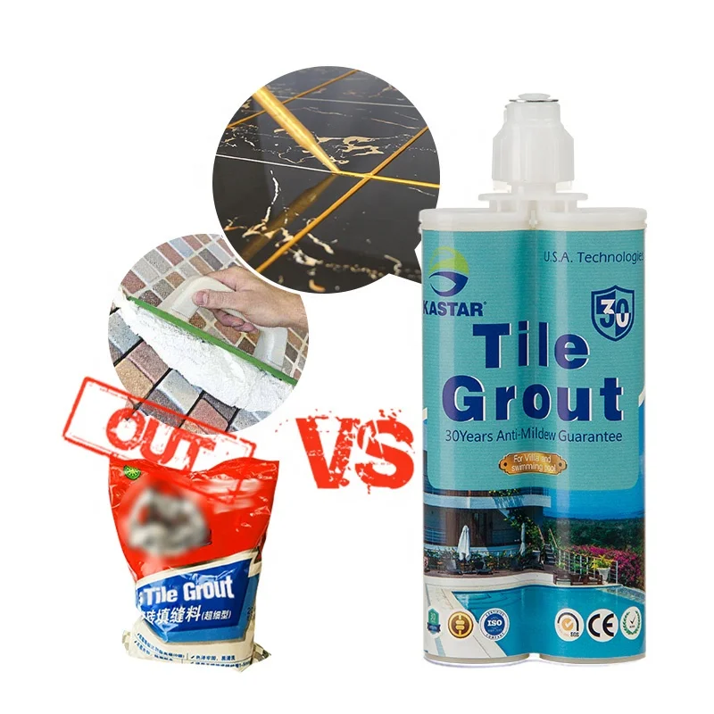 Manufacturer High Strength Ready Mixed Grey Grout Waterproof glue For Bathroom granite marble stone filler grout sealer