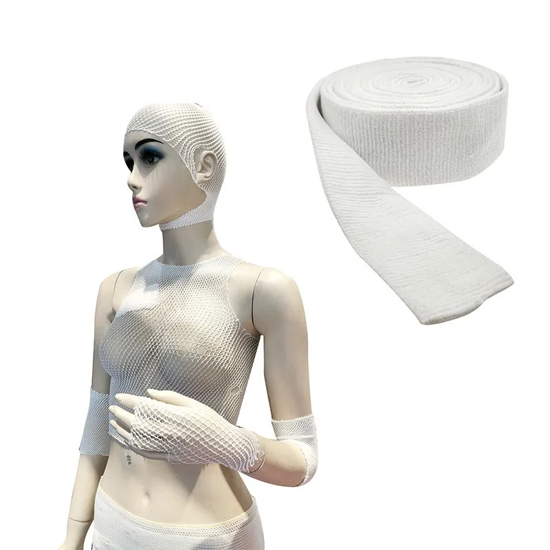 YD520 OEM size medical first aid ACE same style bandage high quality elastic net mesh bandage