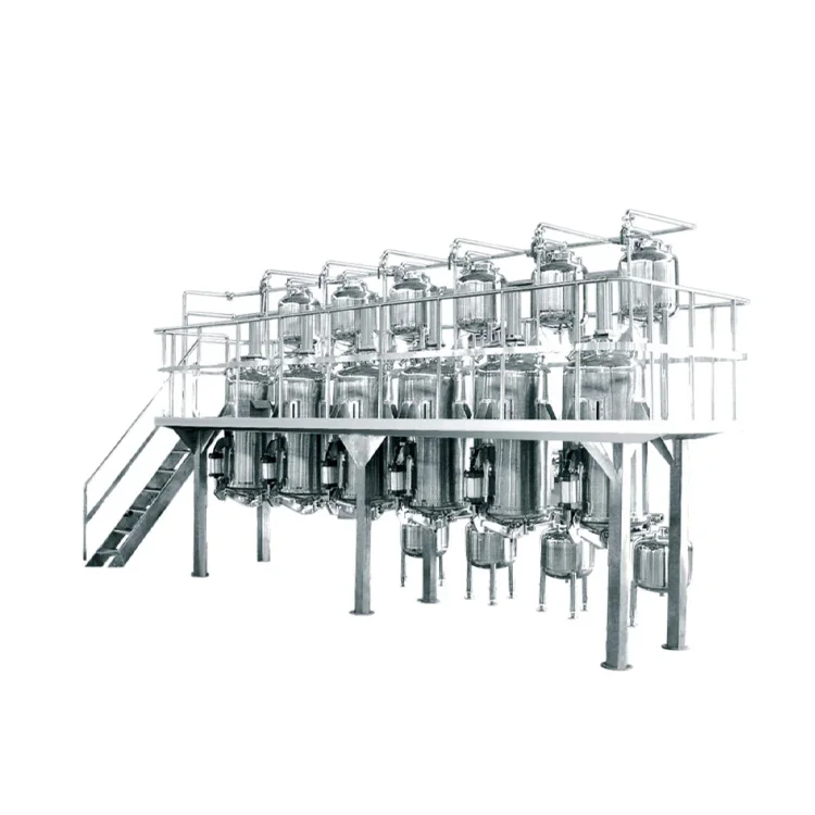 Pharmaceutical industrial herbals medicine high concentration solvent percolation extractor tank