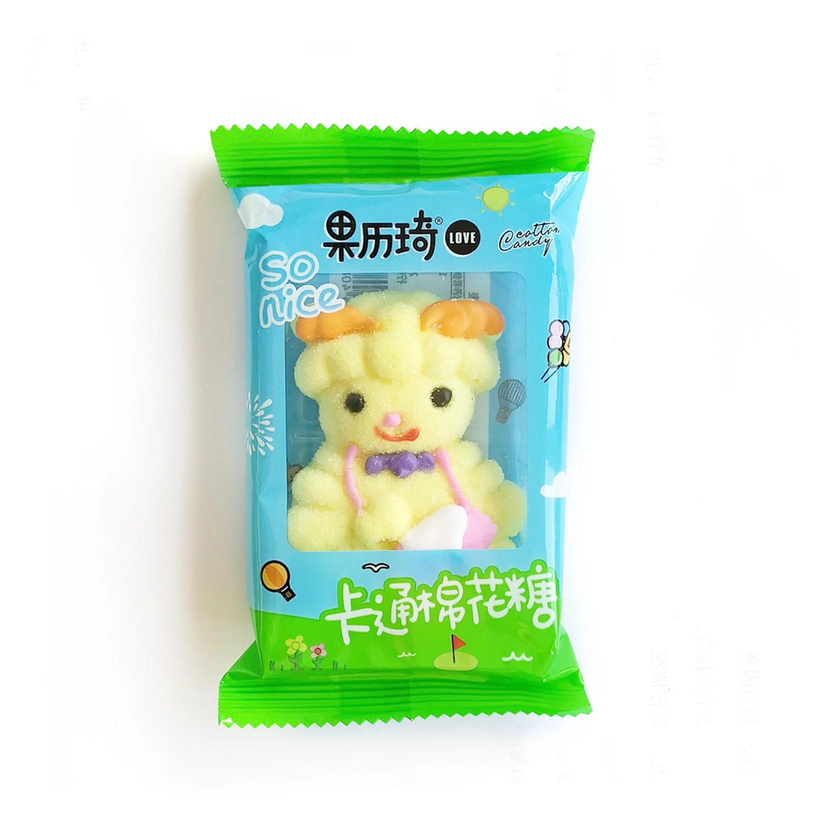 Low Price Factory Supply Bulk Cotton Animal Shaped Delicious Marshmallow Soft Candy