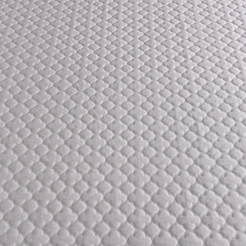 Wholesale Price Padded Mattress Protector Waterproof Quilted Mattress Cover Protector Line Fabric With Pillow Cover