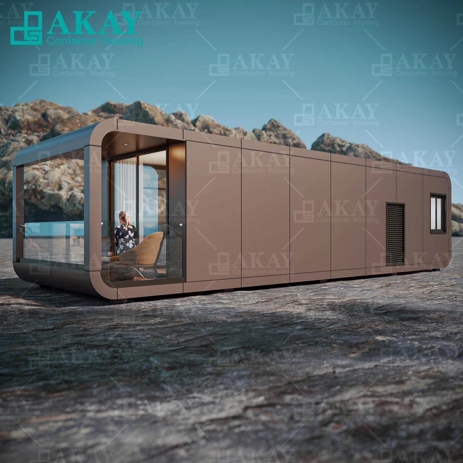 AKAY Luxury Prefabricated Capsule House a High-End Prefabricated Home