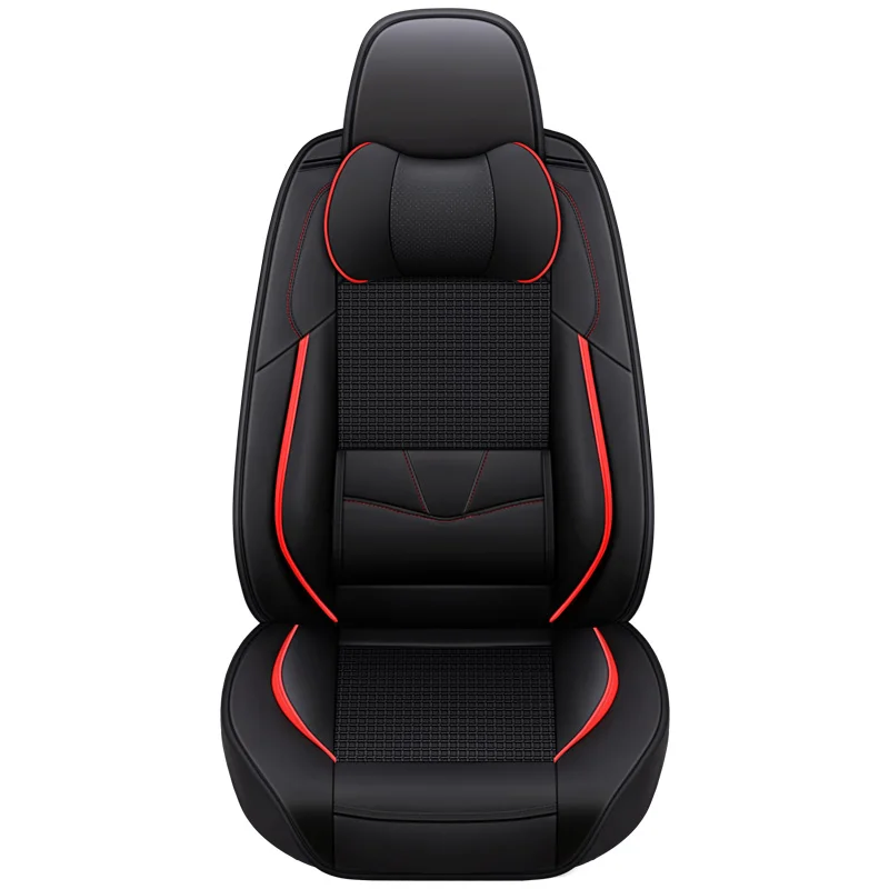 
Full Set Cool Universal Fit Car Seat Cover For Front Seat And Rear Seat 