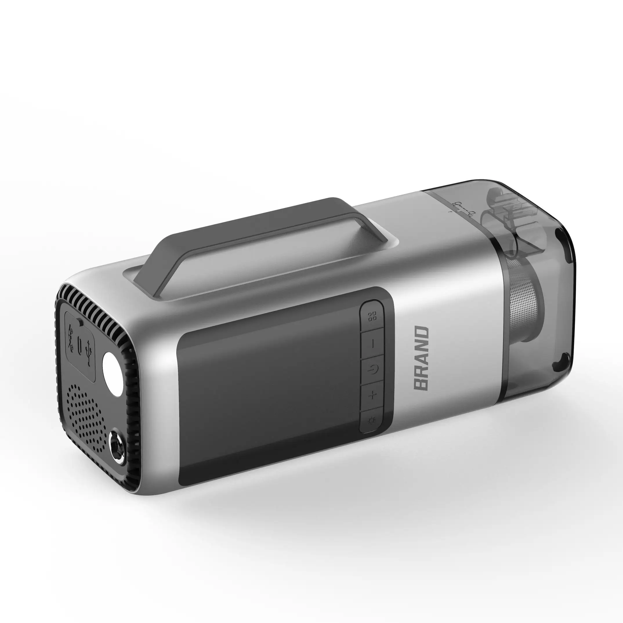 Integrated outdoor portable high-power multi-functional tire inflator starting power 8000mah car vacuum cleaner blower