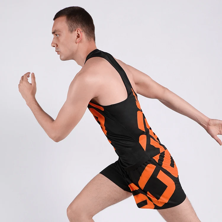 
OEM Customized Mens Sports Tank Top seamless bonding Fitness Running Gym Singlets For Men 