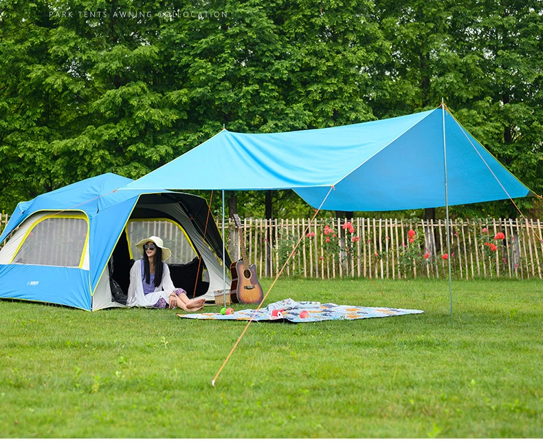 
Casual Multiplayer Beach Tents Shelters Sun Outdoor Event Gazebo Tent Sets Tent For Camping 