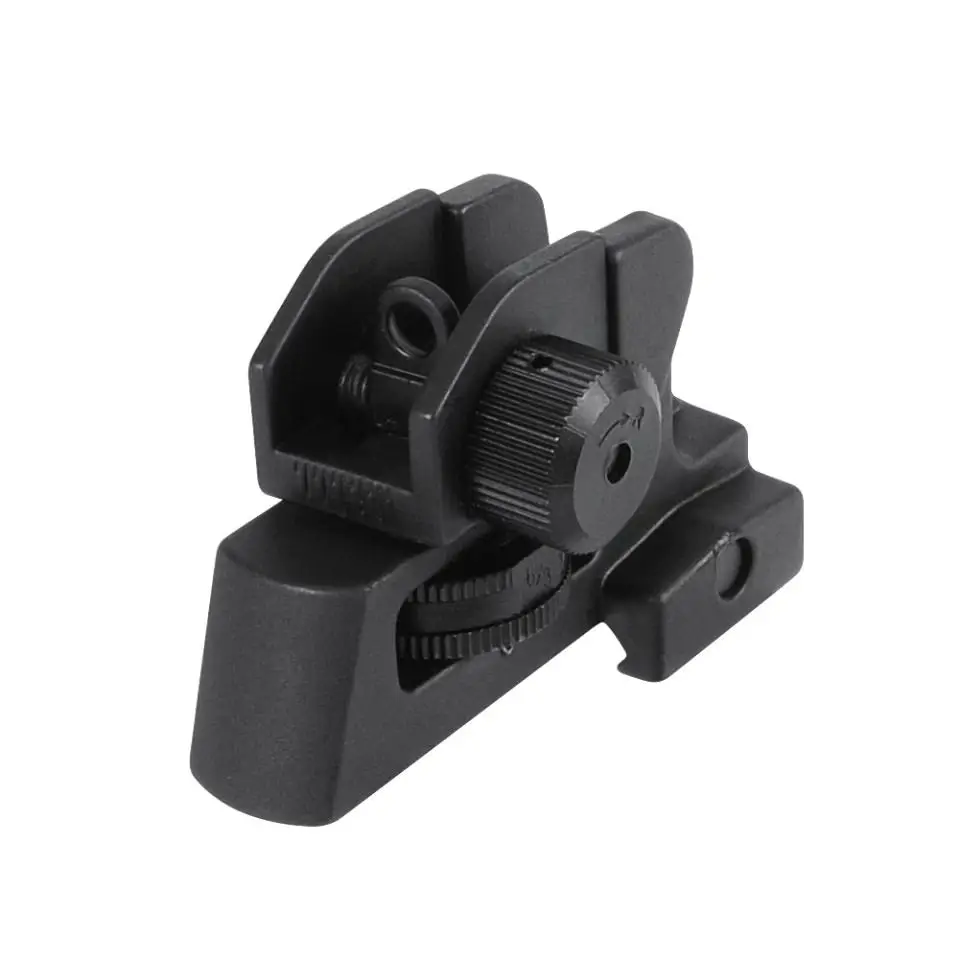 Tactical A2 Type Front M4 Rear Post Fixed Match-Grade Adjust ar15 rear sight Rapid Backup Rifle Iron Sight for Hunting Airsoft