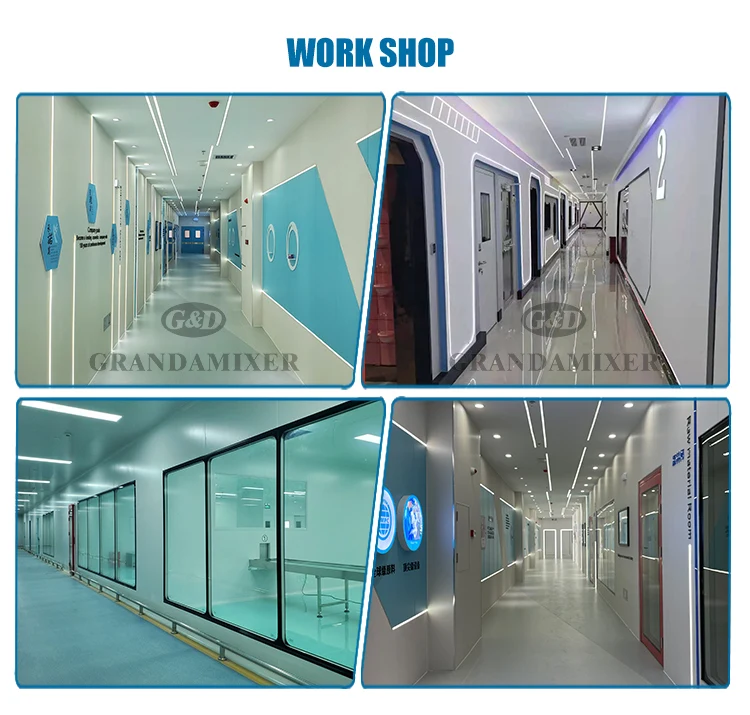 Factory Price Portable Cleanroom Project GMP Standard Customization ISO Class air shower clean room